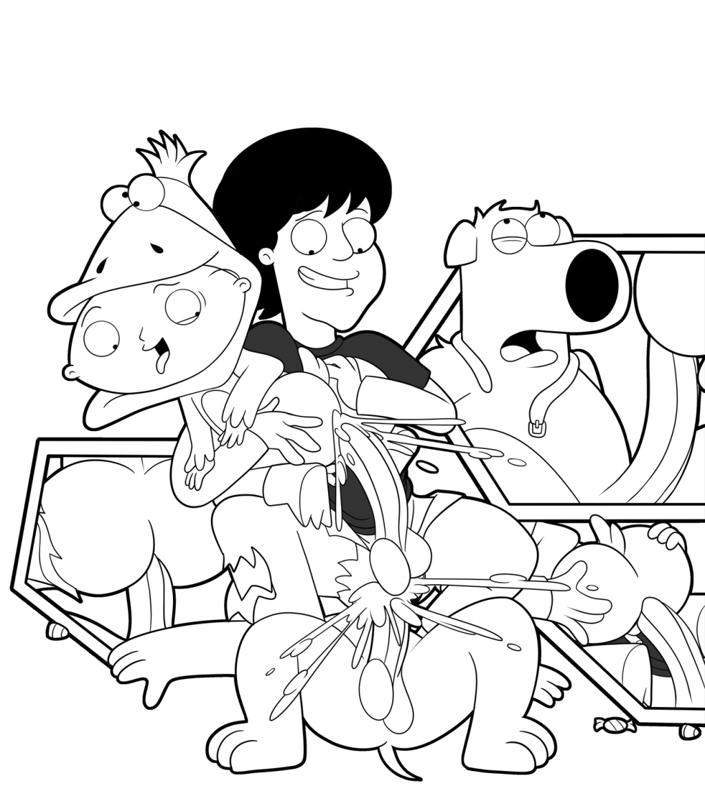 Ducked Stupid (lineart)