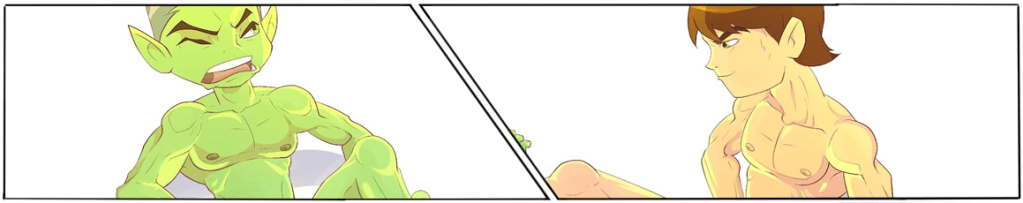 Beast Boy and&nbsp;Ben