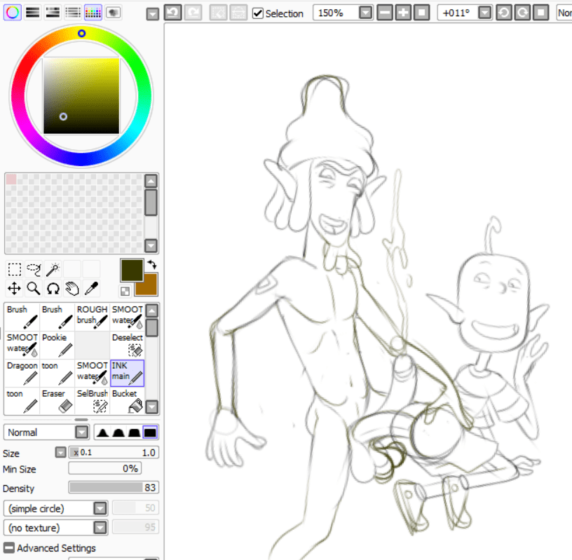 Lloyd in Space&nbsp;sketch