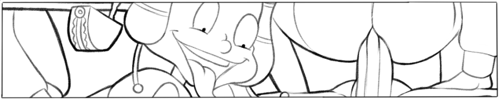 Aaahh!!! Real Monster Cock&nbsp;Lineart