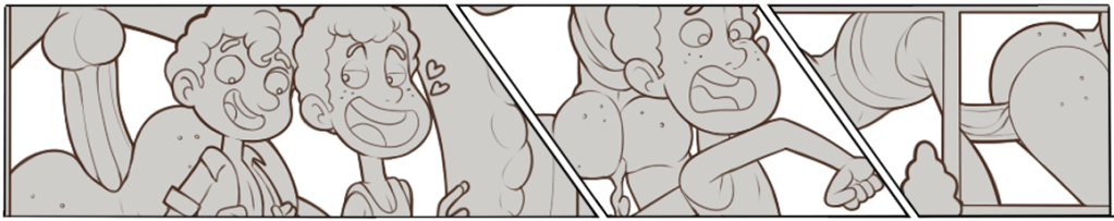 Luca Mini Comic&nbsp;lineart