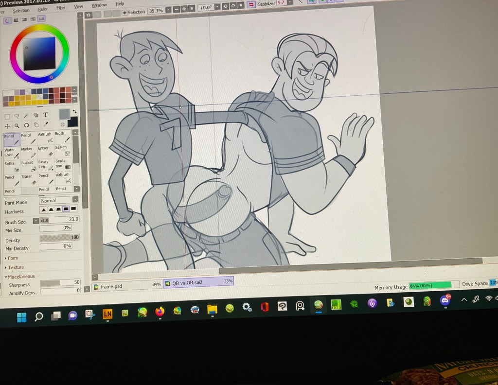 Quarterback vs Quarterback&nbsp;wip