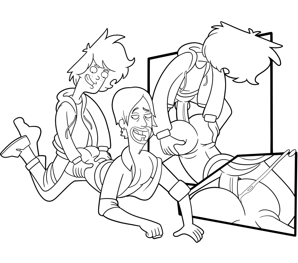 Duncan Banging His Uncle&nbsp;lineart