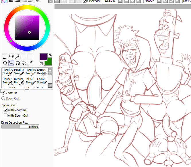 Cock For Coach Oscar&nbsp;sketch