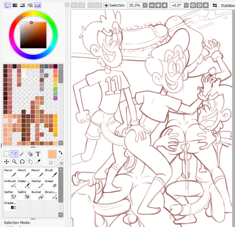 Training Cum Dump&nbsp;sketch