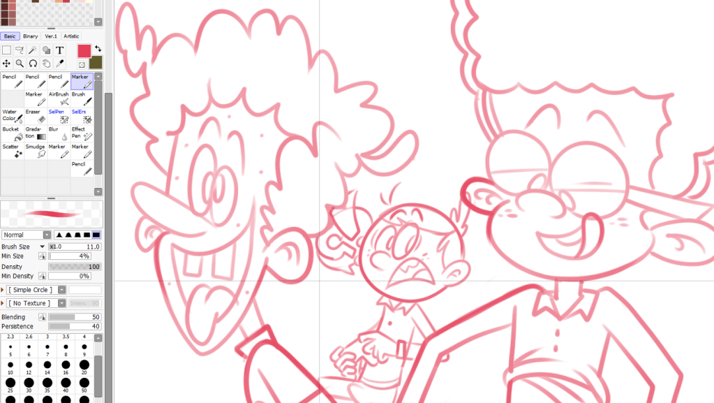 Rusty Joins The Sleepover&nbsp;sketch