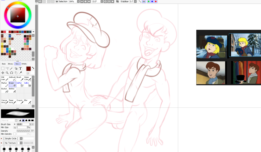 Adventures from the Book of Virtues&nbsp;sketch