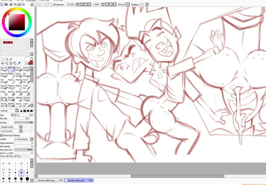 Greg x Spud&nbsp;sketch