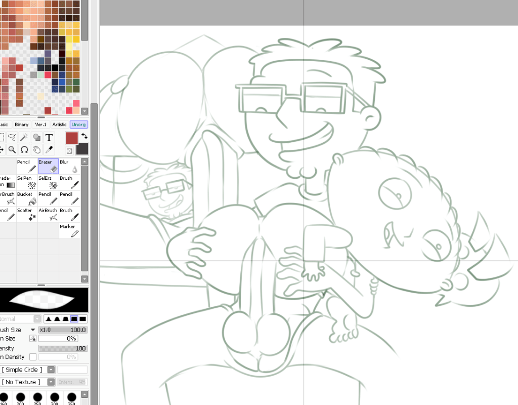 Steve and Stewie&nbsp;sketch